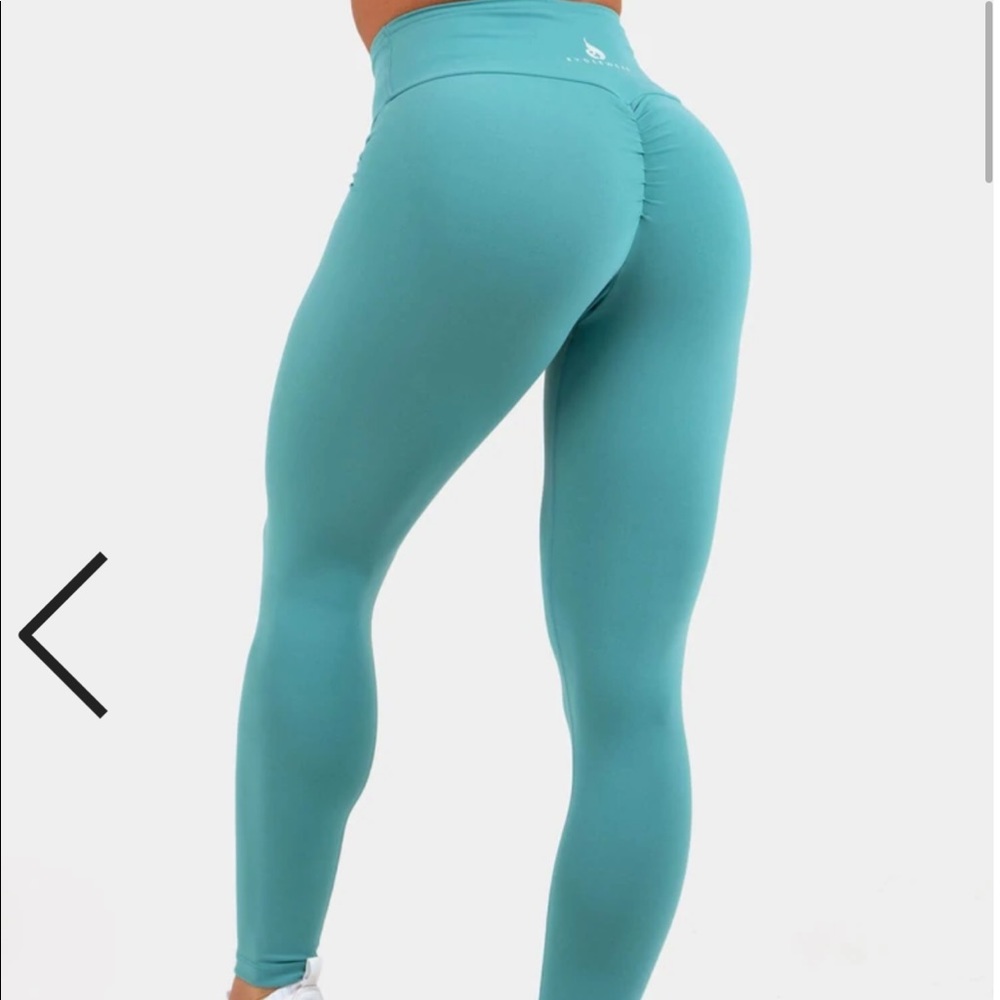 Ryderwear leggings staples scrunch bum “teal”